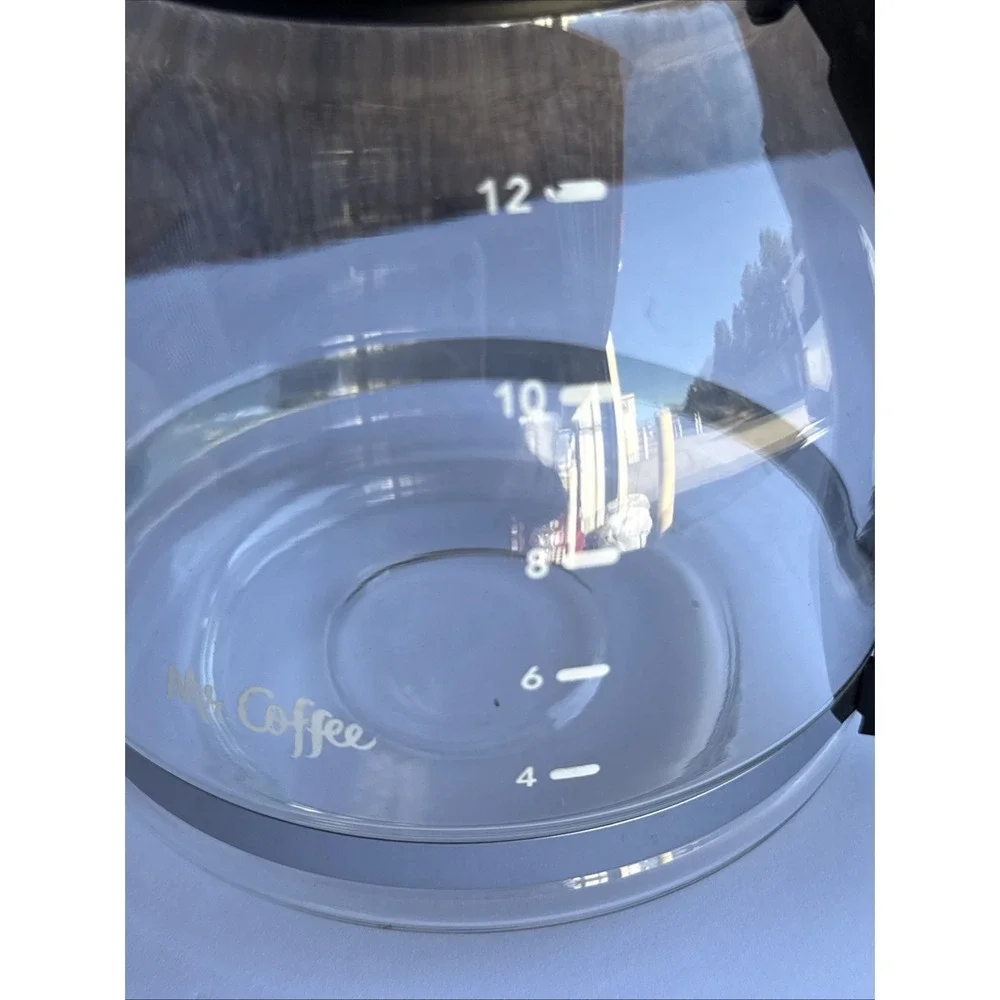 Mr. Coffee‎ 12 Cup Replacement Glass Black Coffee Pot Replacement